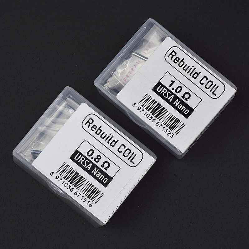 DIY Tool Rebuild Kit Mesh Coil Resistance Wire Replacement Accessory For URSA Nano 0.8/1.0ohm Eatop. 
