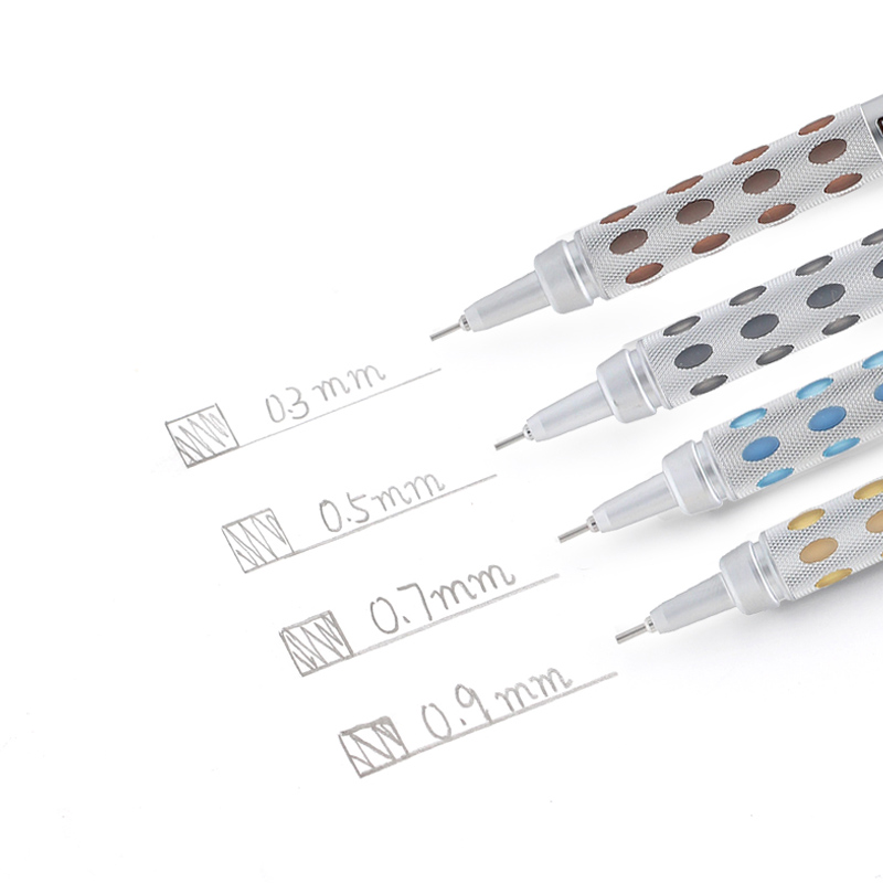 1pcs Pentel GraphGear 1000 Drawing Mechanical Pencil Student Use Not Easy to Break Lead Mechanical Pencil 0.3 0.5 0.7 0.9mm. 