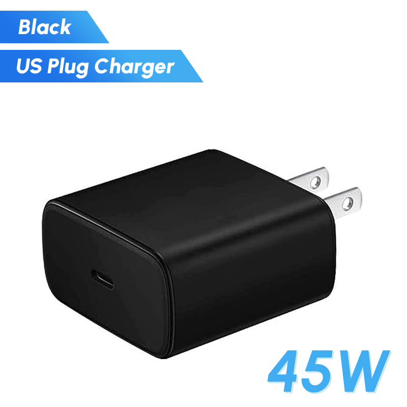 For Samsung Usb C Fast Charger 45w for Galaxy Z Fold Flip 6 A55 A15 S24 S23 S22 Ultra S10 S24 S23 Plus Note 10 Plus Tab Adapter. 