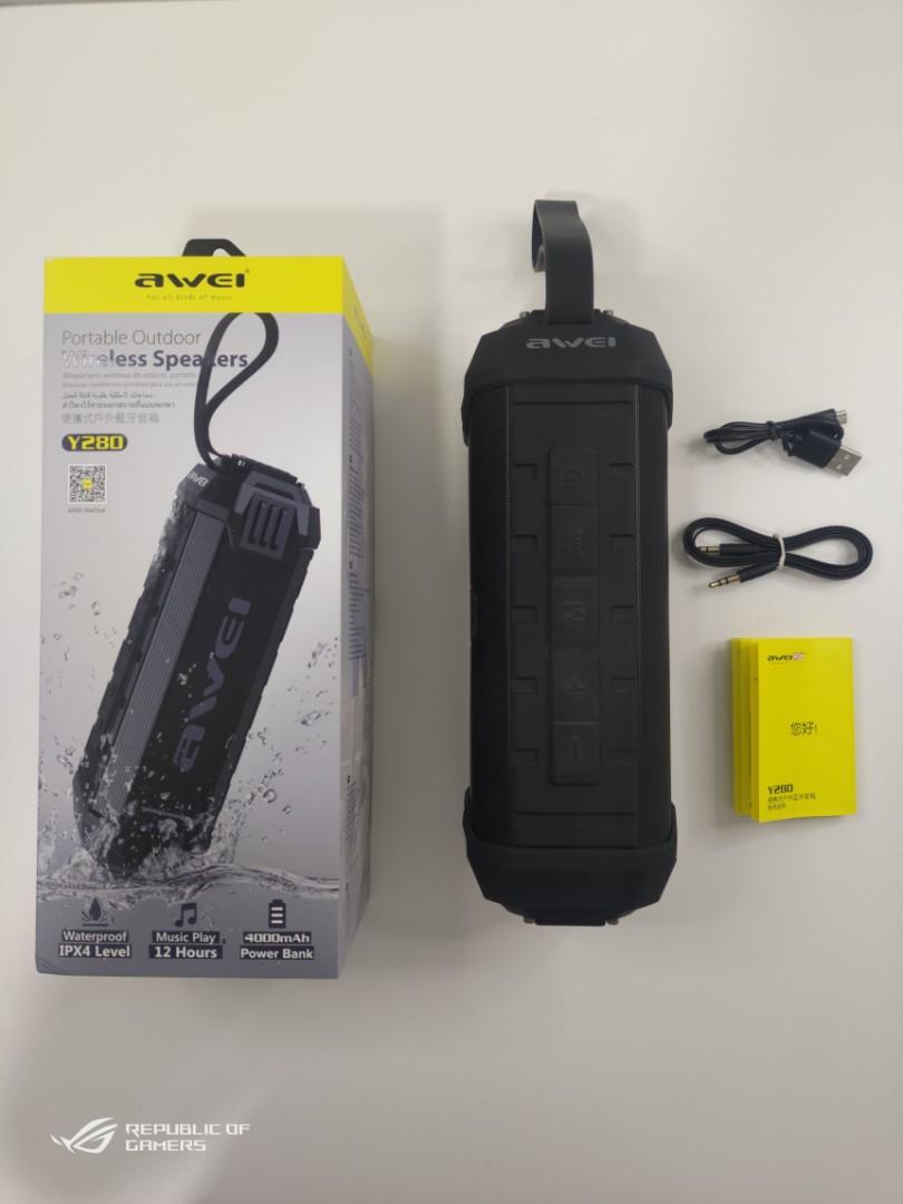 Awei Y280 Portable Wireless bluetooth Speaker. 