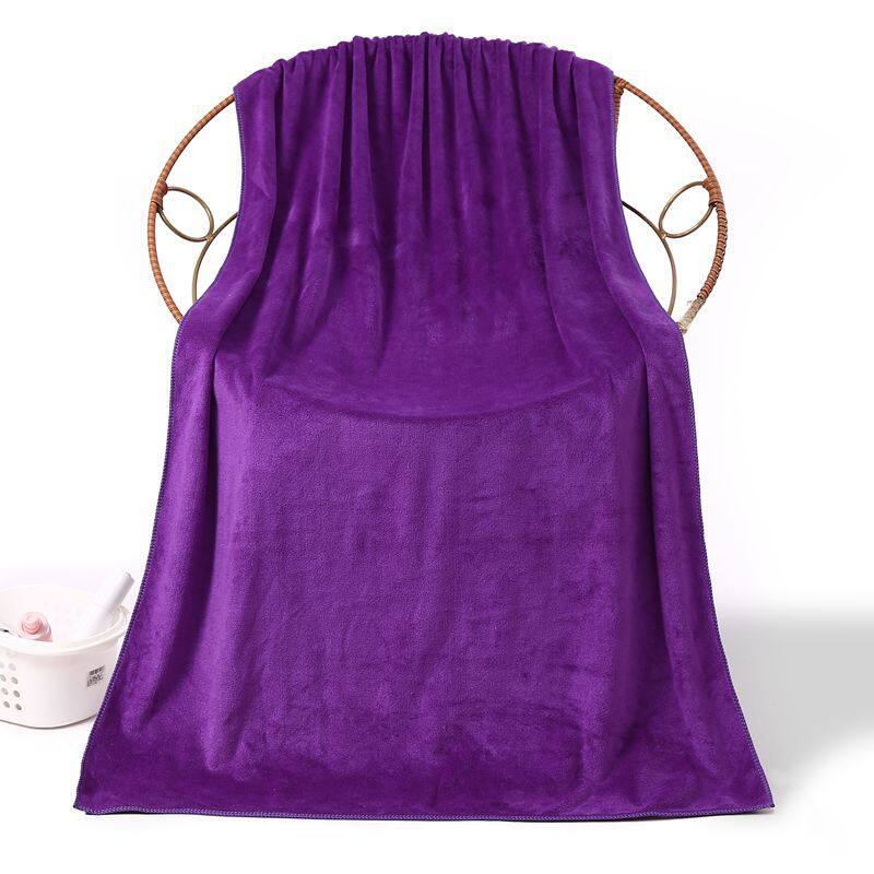 Tuala Mandi Terbal Besar Extra Large Serap Bath Towel（140cm X 70cm）Thick Microfiber Serap Air Tower Towel Plus Saiz Quick Dry. 