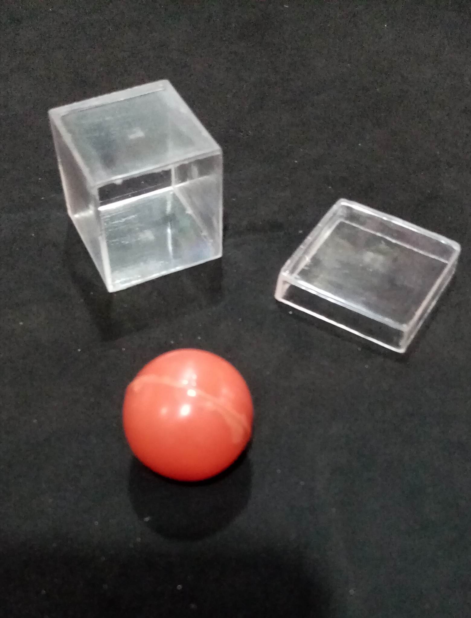 Burglar Ball magic tricks ball through box easy magic tricks toy. 