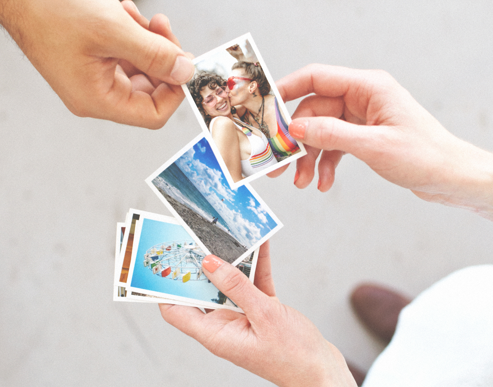 Free Delivery - Photo Print For Mini Photo Album Key Chain - 2 x 1.5 Inch Size Only Photo Print No Album Include. 