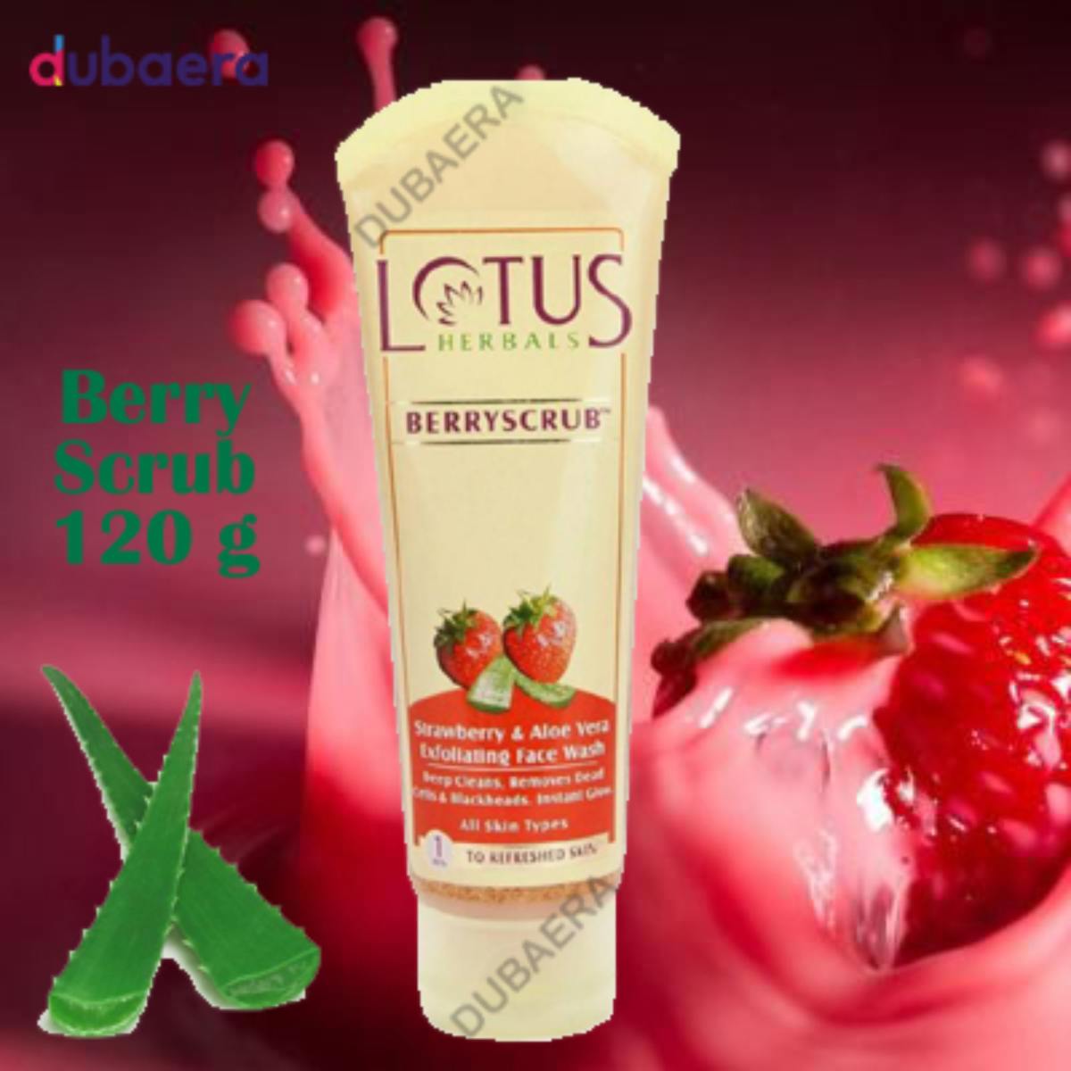 lotus berry scrub face wash price