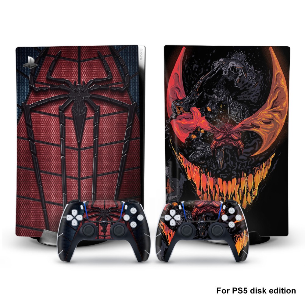 【Ready Stock】 For PlayStation 5 Skin Sticker Digital Edition Decal Cover for ps5 Console and 2 Controllers 【Exo1】. 