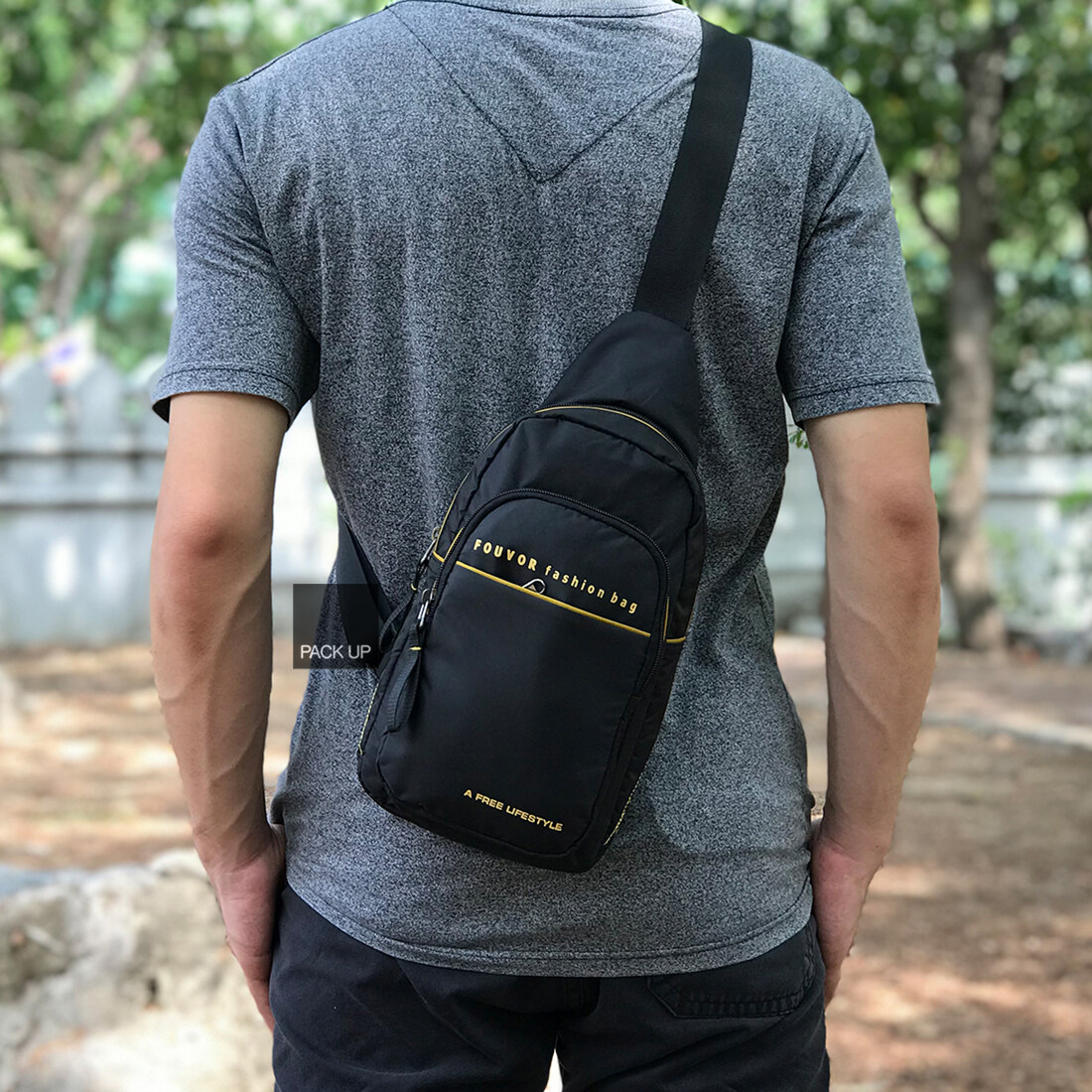 PACK UP Chest Bag FOUVOR Waterproof Fabric Model 2538-42 Daraz