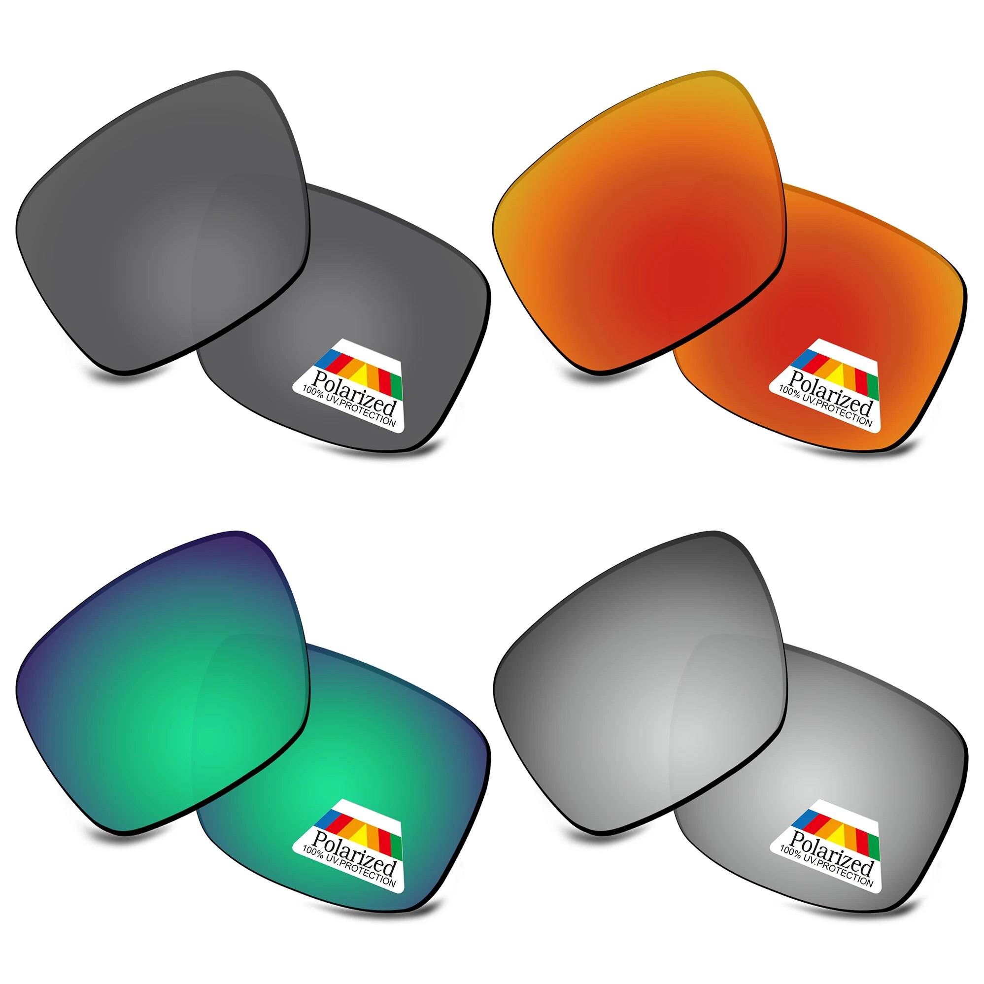 Bwake Polarized Replacement Lenses for-Oakley Holbrook OO9102 Sunglasses Frame - Multiple Options. 