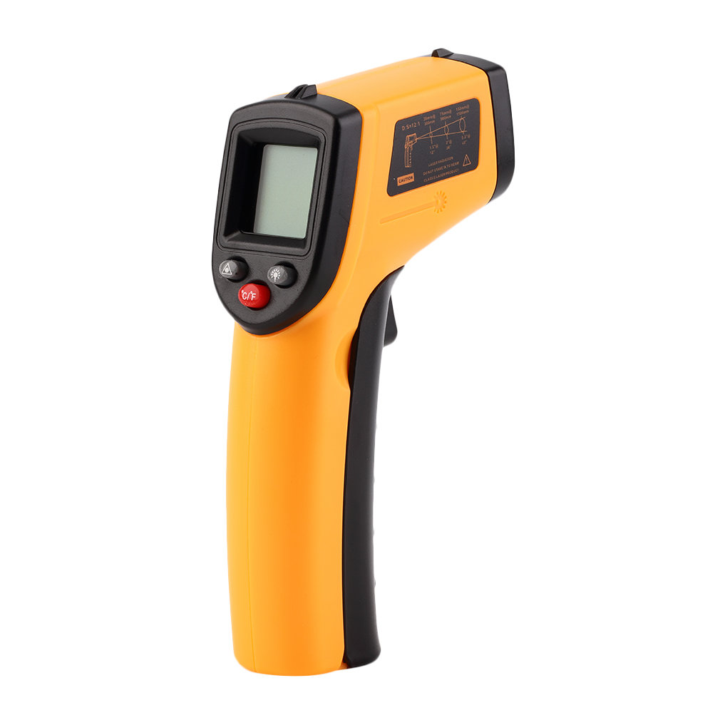Yfashion Digital hermometer Infrared Handheld emperature Device Non-contact Ir hermometer color. 