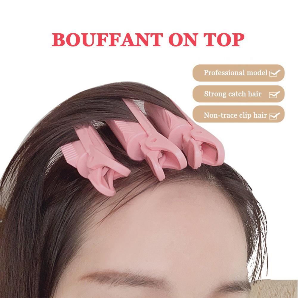 【DM bag factory Store】1Pc Hair Curler Clips Clamps Roots Perm Styling Rollers Fluffy DIY Tools Lightweight Easily Hair Part. 