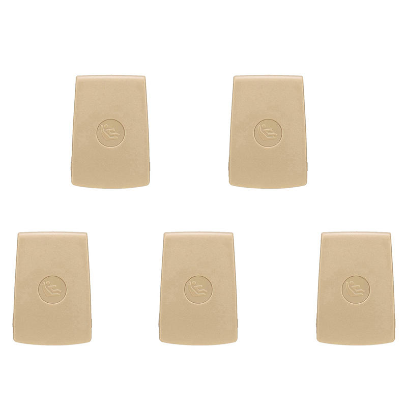 5X Car Rear Child Seat Safety Belt ISOFix Cover for 3 Series F30 F20 F22 F80 M3 F34 X1 E84 E90 E87 52207118674