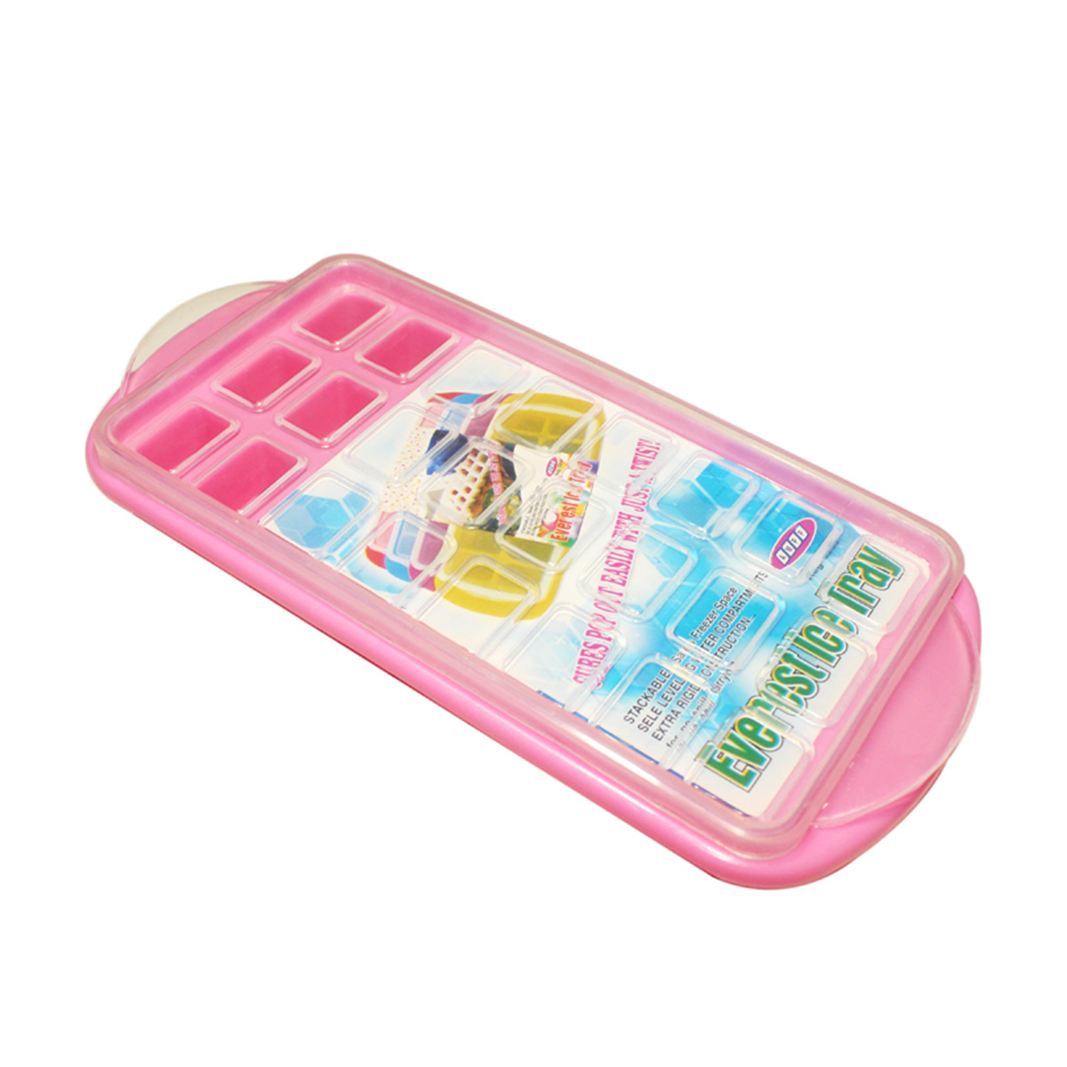 Freezing - 24 Cube - Plastic Material - Random Color - High Quality - 3 Line - Standard Size - Good Quality - Ice Box. 