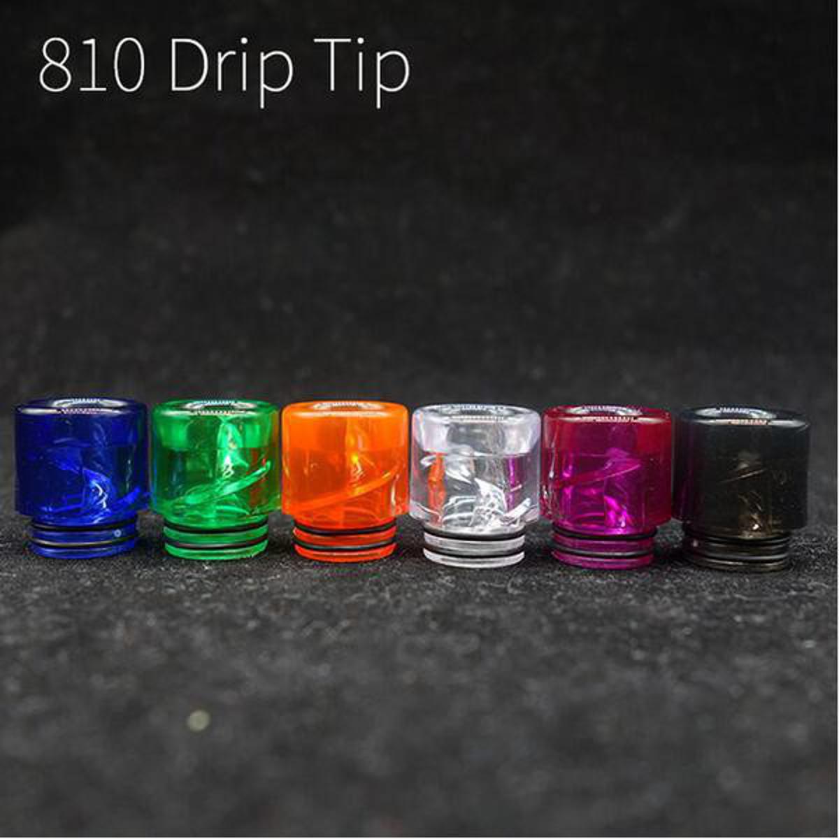 810 Plastic Drip Tip Spiral Nozzle Prevent Fried Oil Design