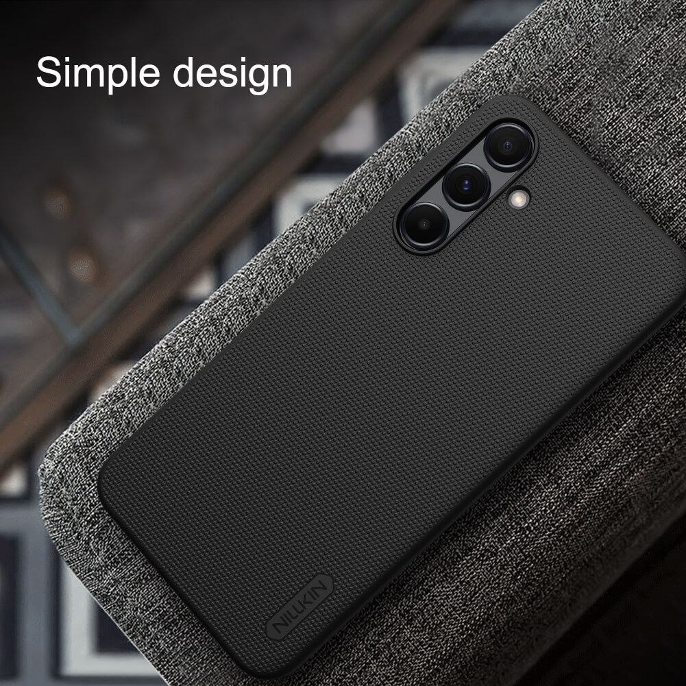 Nillkin / Galaxy A16 5G / Super Frosted Shield Matte cover case for Samsung Galaxy A16 5G Smartphone Back Case Cover - Black. 