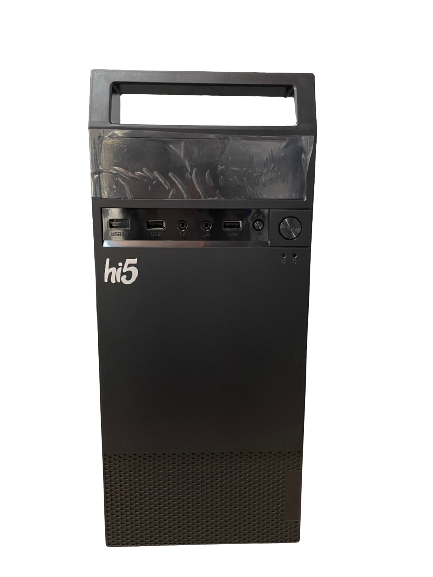COMPUTER CASE HI5(With HI5 Power Supply) Micro ATX Mini Tower with handle. 
