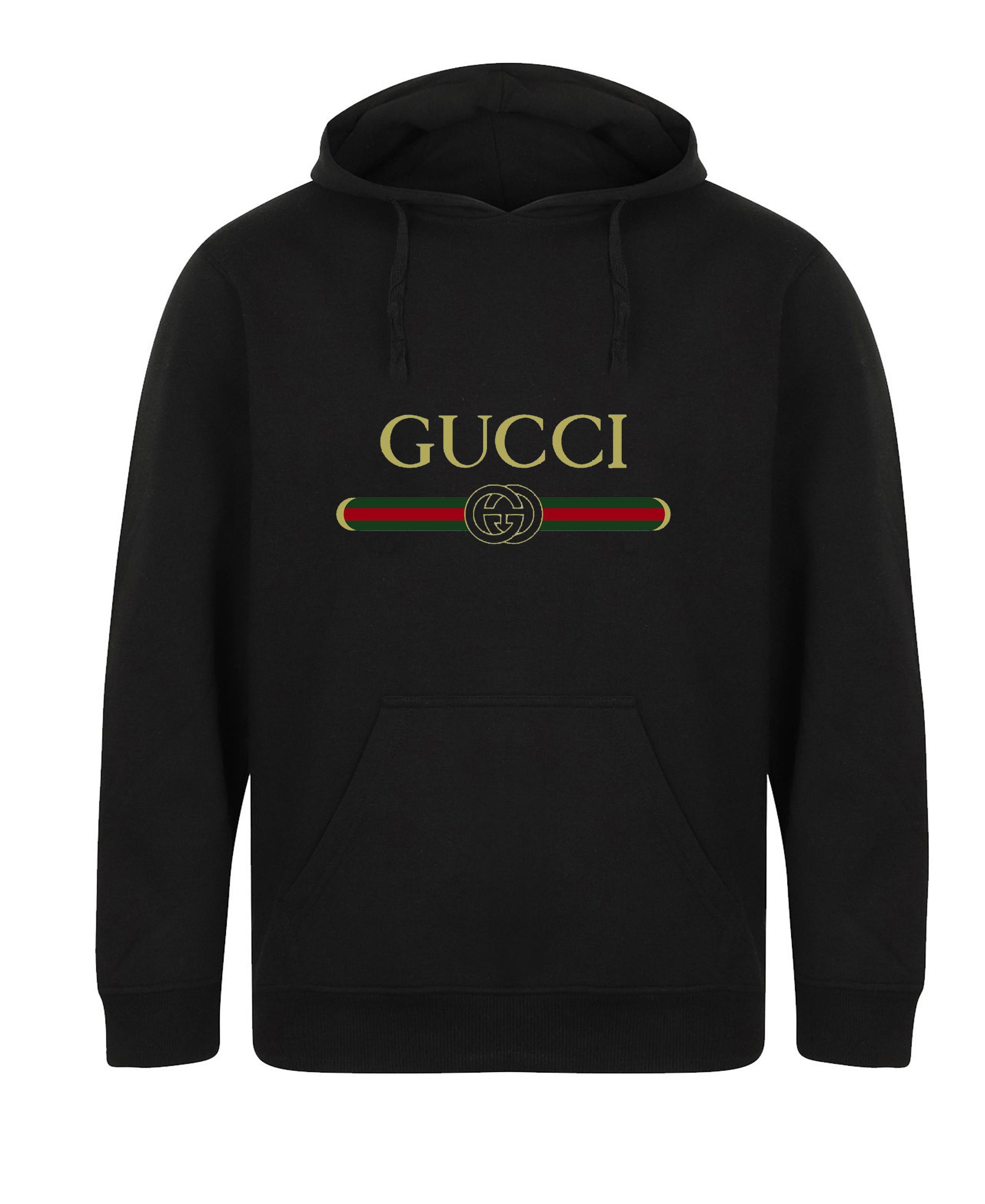 mens black gucci hoodie