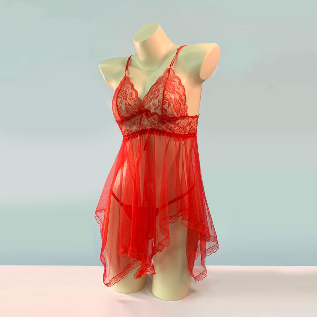 Female Nighty Lace Design Sleepwear for Women, Honeymoon Night