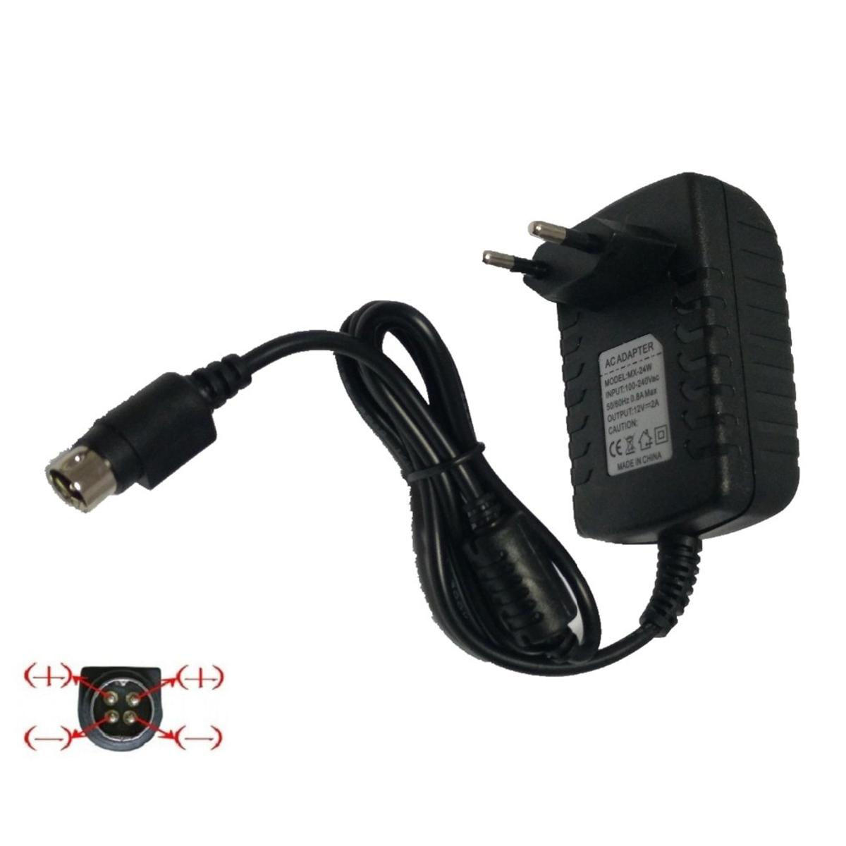 Power Adapter 12V 2A 1.5A 4 PIN for Hikvision Video Recorder 7804 7808H-SNH CWT KPC-024F DVR NVR Power Adaptor Charger