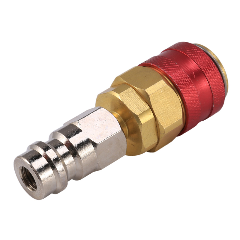 2X High and Low Side Expansion Adapter R134A Freon Quick Connector Adapter Automotive Air Conditioning for for. 