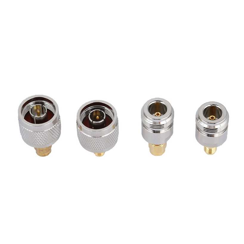 4× SMA to N Adapter Male/Female RF Coaxial Connector 50 ohms. 