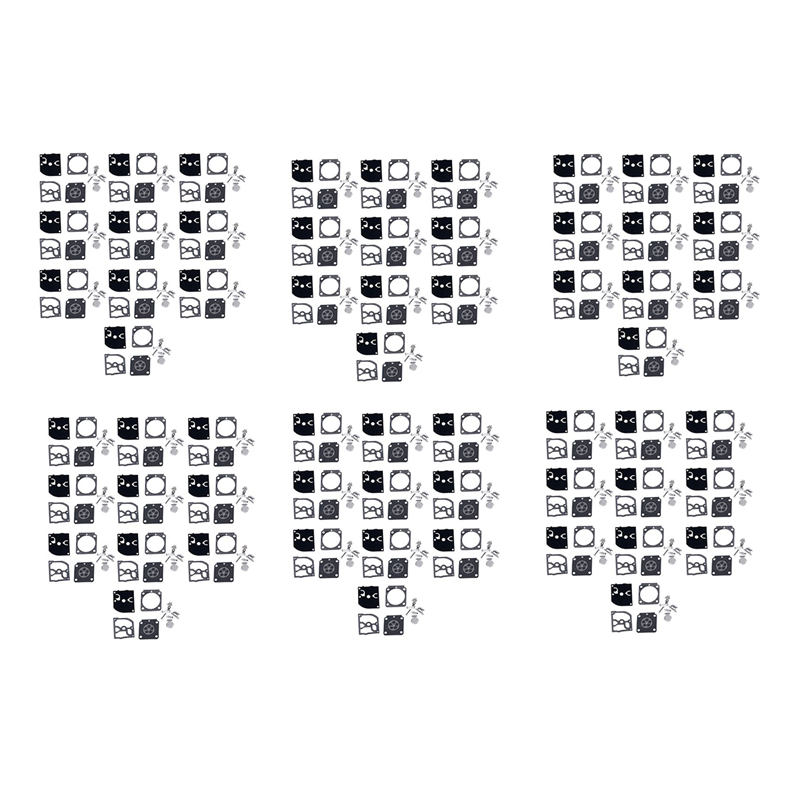 60 Set Carburetor Repair Kit Trimmer Parts RB-100 Gasket Diaphragm for HS45 FS55 FS38 BG45 MM55 4137 C1Q