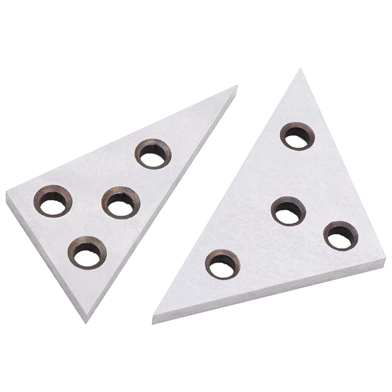 Solid Angle Plate Set 30-60-90 Degree & 45-45-90 Degree, Triangle Angle Block Hardened Steel with Precision Ground Angle Easy Install. 