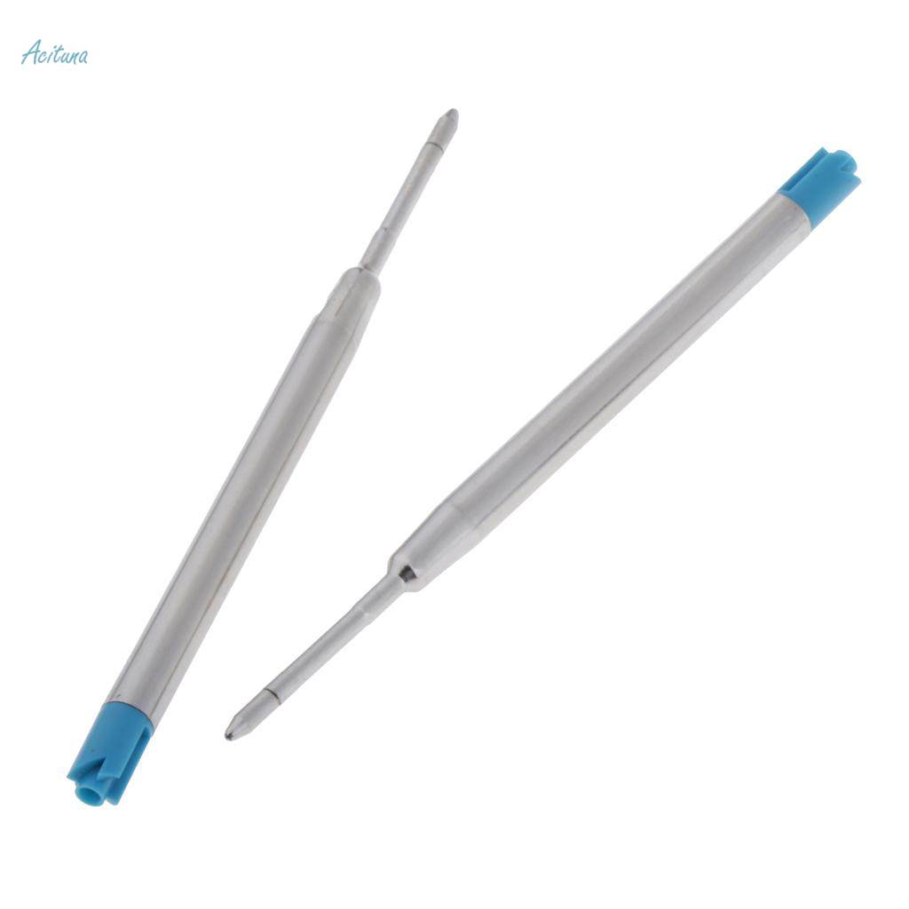 New 10x Blue Ballpoint Pen Refill Replacement tandard For Parker tyle Ink