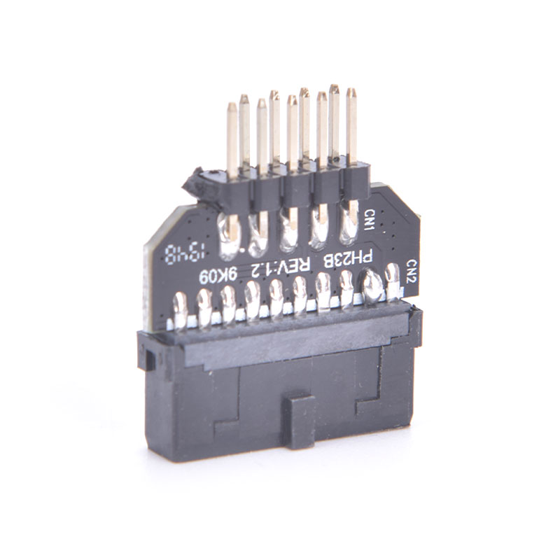 Front Panel Plug Connector USB3.0 19-pin To USB 9Pin Adapter For Motherboard. 