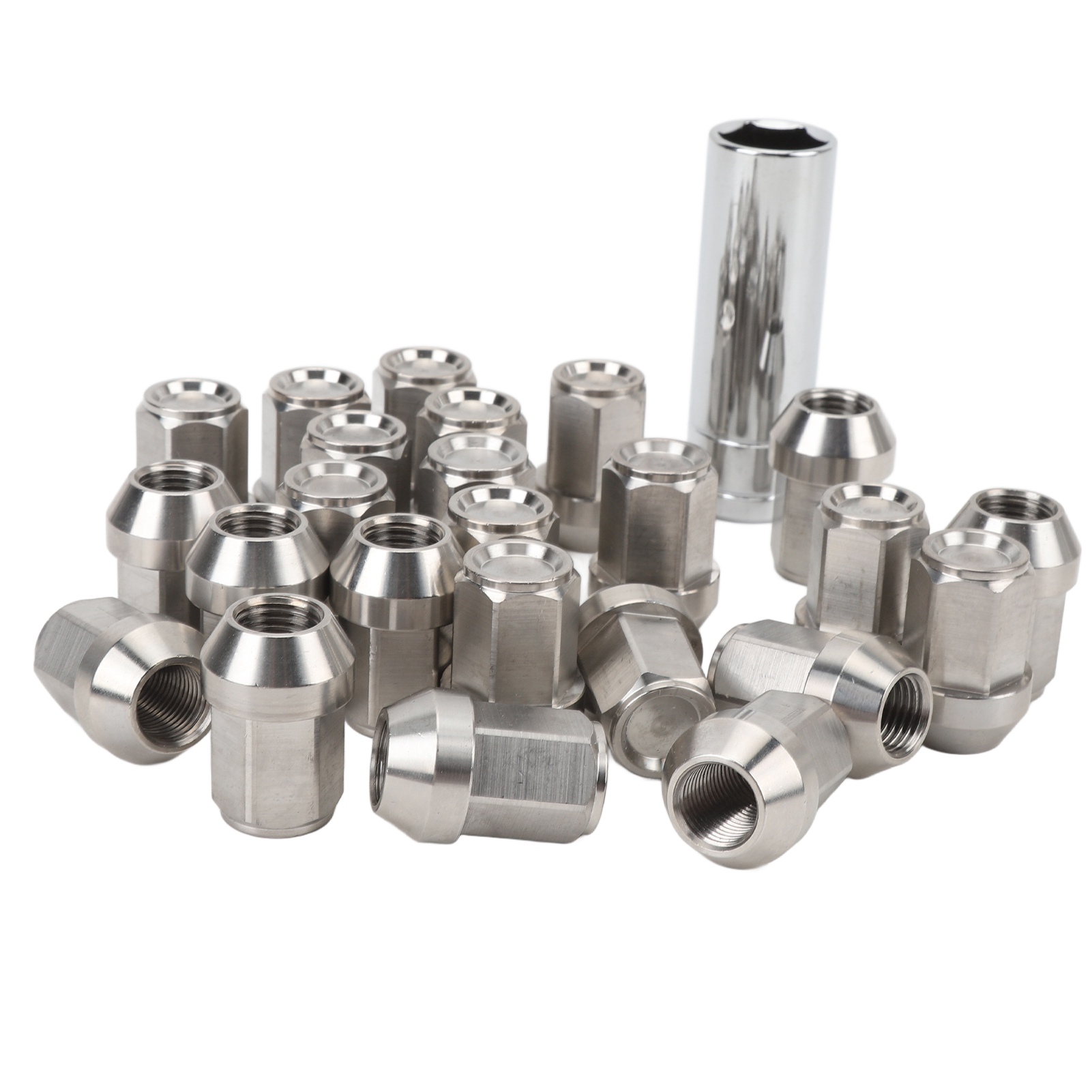 Wheel lug nuts set lug nut caps 24PCS Lug Nuts Covers Metal Strong Structure High Precision Wheel Center Cap Set for Vehicle. 