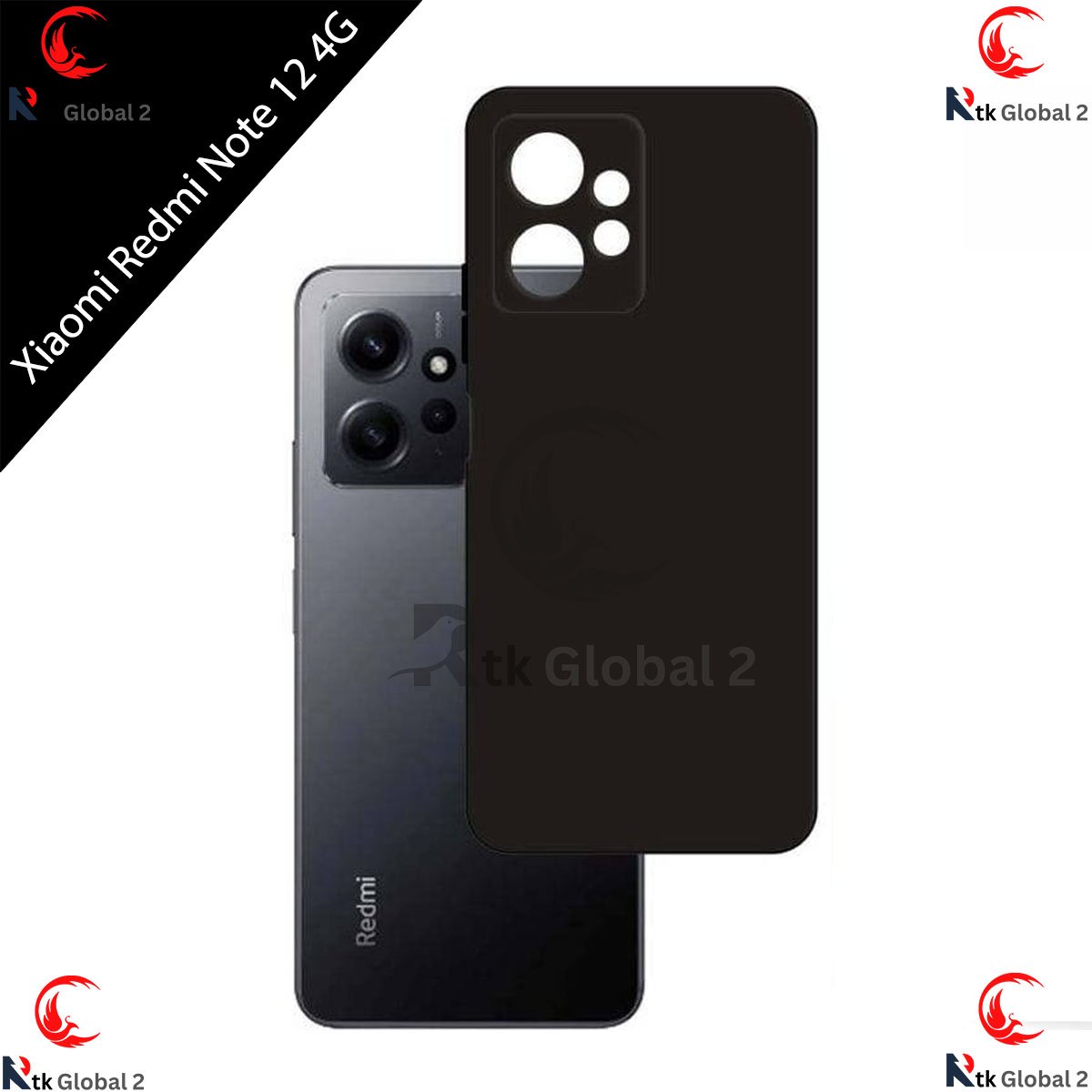 Xundd Cover For Xiaomi Redmi Note 12 4g // Xundd   case Bumper Soft Back Transparent. 
