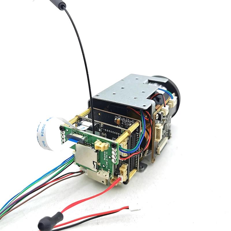 Camhi Wifi Mini 18X Auto Focus IMX415 8MP 4K ZOOM RTSP IP Camera Module Support Humanoid SD Card Slot P2P Audio. 