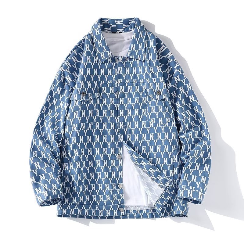 A BATHING APE DENIM MONOGRAM PUFFER DOWN Bape BAPE Denim Monogram