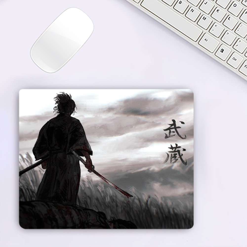 Comic Vagabond Miyamoto Musashi S Mousepad Office Large Mouse PC Small Computer Game Keyboard Rubber Anti-slip Mice Mat. 