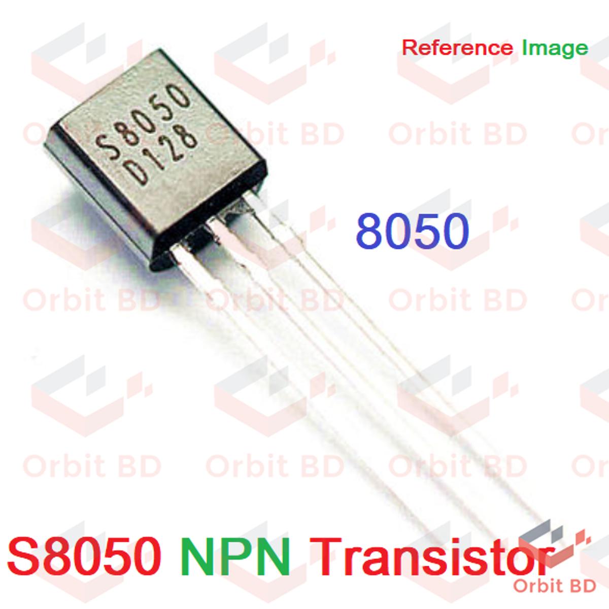 S8050 TO-92 NPN Low Power Transistorr-25pcs