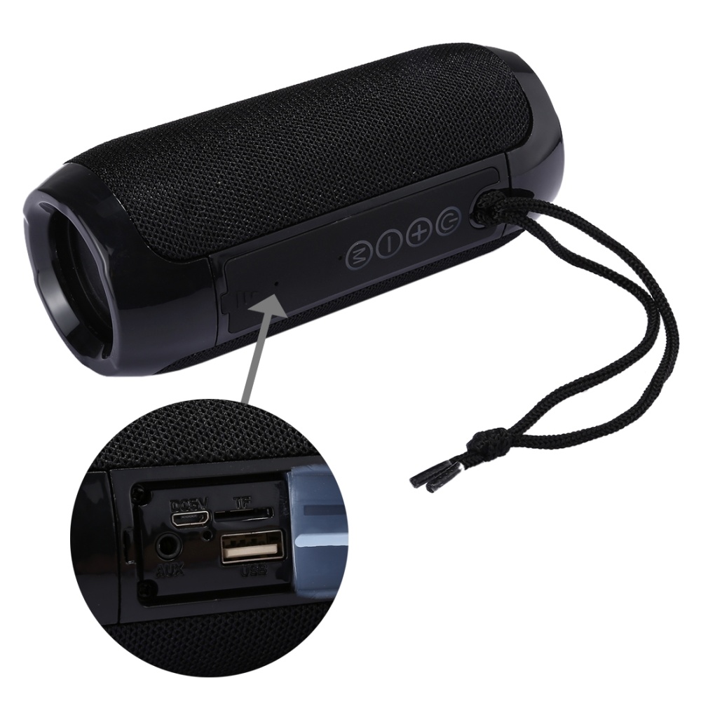 (New)TyG TG117 Portable Bluetooth Stereo Speaker, with Built-in MIC, Support Hands-free Calls y TF Card y AUX IN y FM, Bluetooth Distance: 10m. 