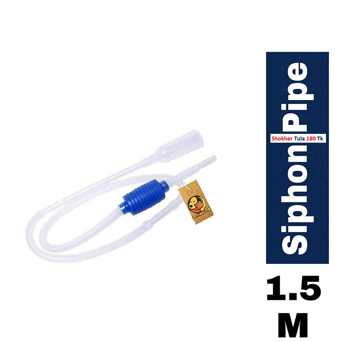 Siphon Pipe for Aquarium and Gravel Cleaner Water Changer Pump (1.5m)