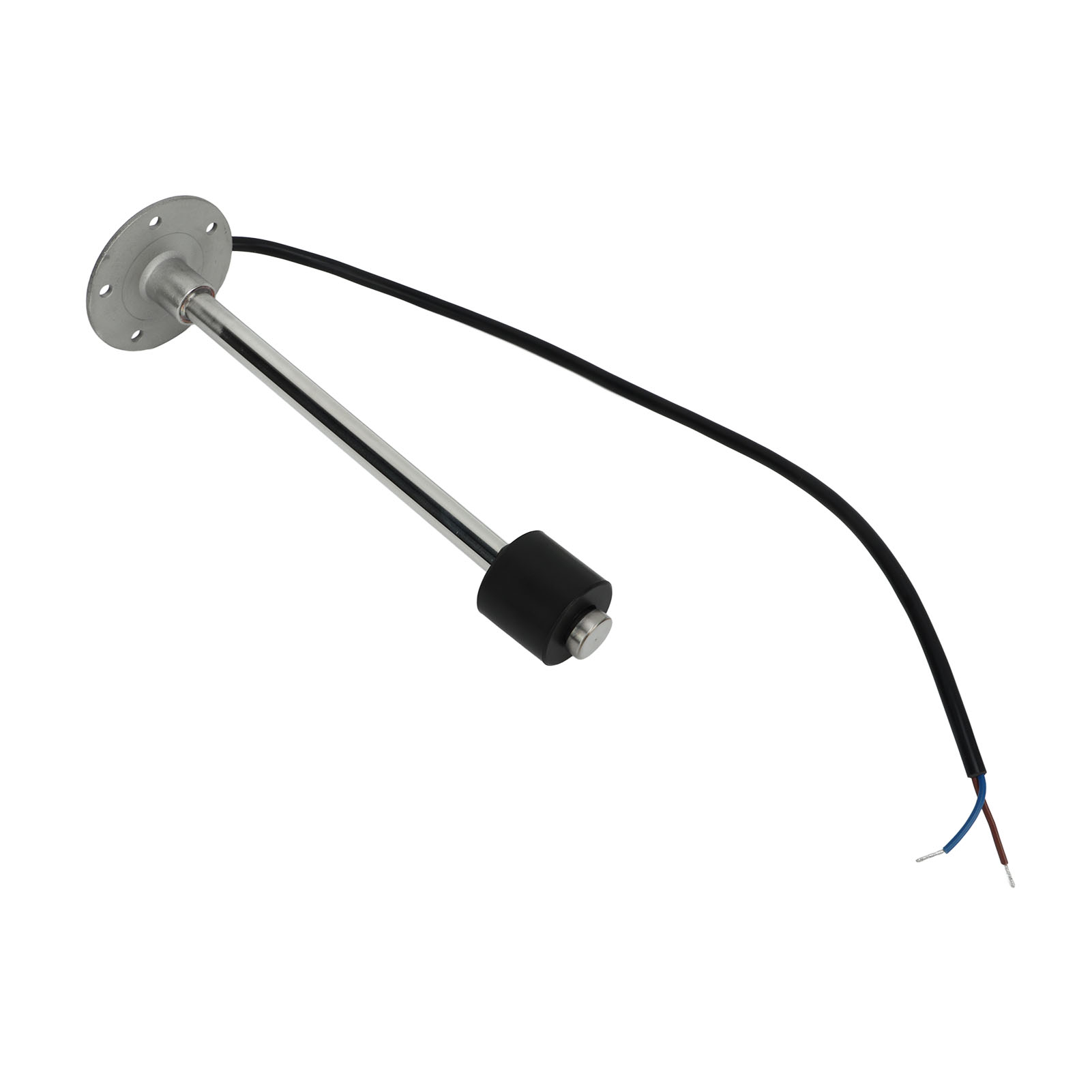 Fuel Level Sensor, 0-190 Ohms Fuel Tank Sending Unit Resistance Type with Screws and Gasket for Ships Trucks Buses. 