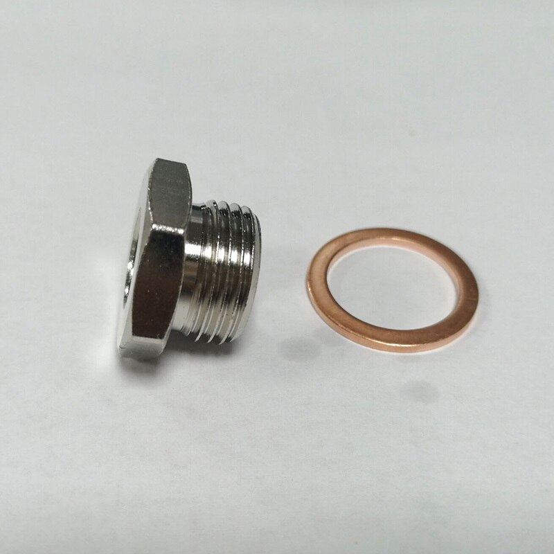 M18 x 1.5 MM to M12 x 1.25 MM Exhaust O2 Oxygen Sensor Spacer Reducer Adapter Connector Accessories. 