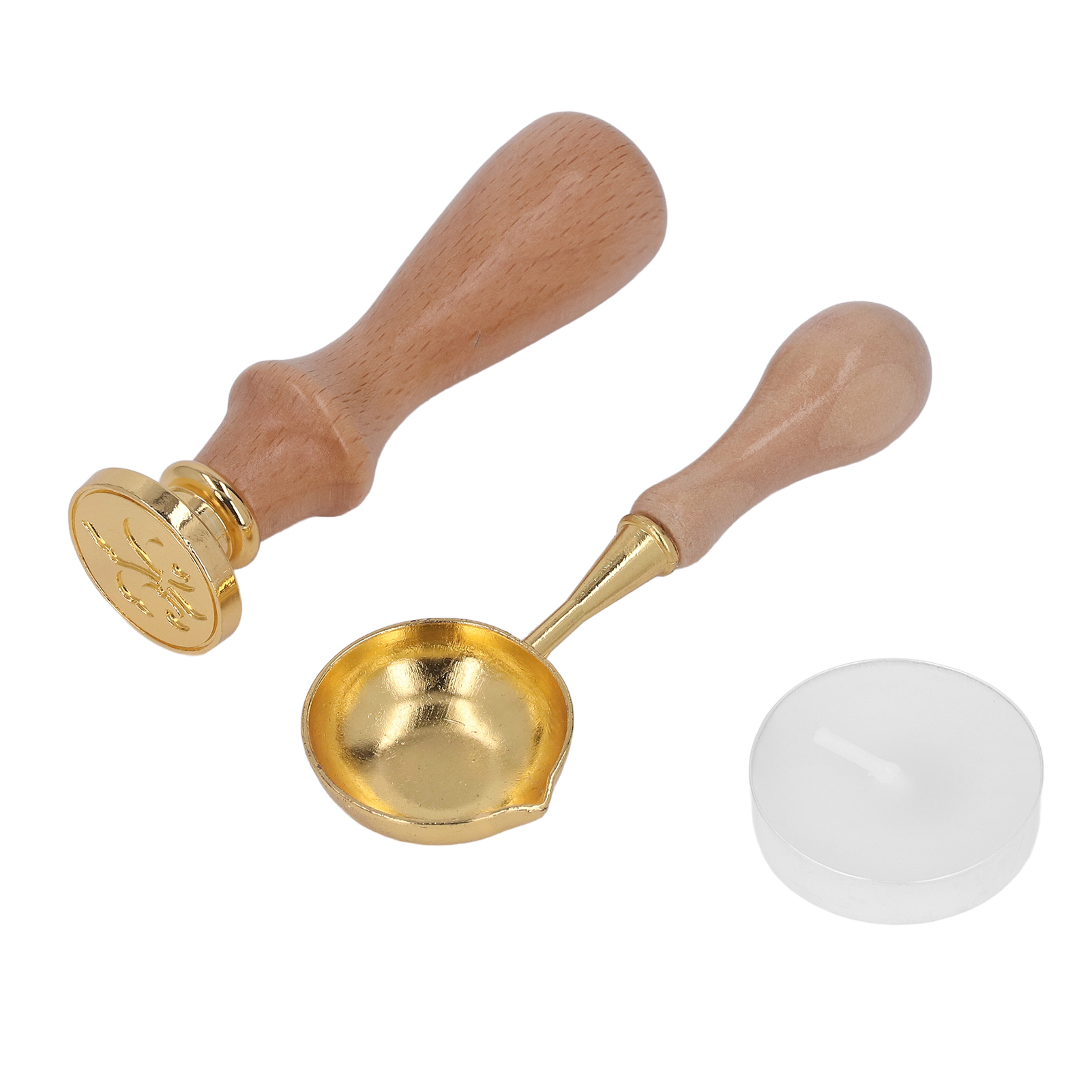 Letter Sealing Wax Kit, Clear Pattern Wax Stamp Kit for Invitation for Party. 