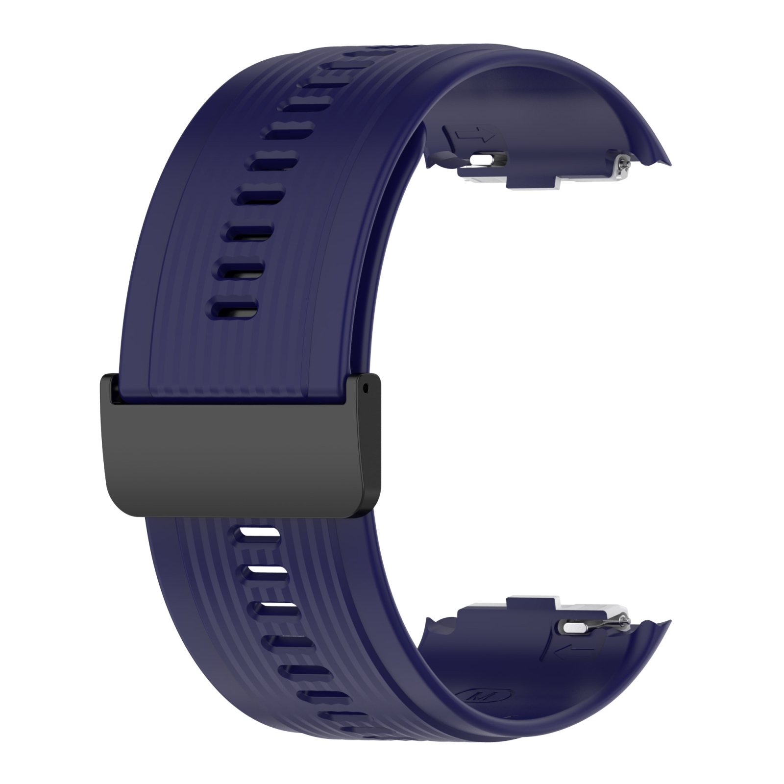 Watch Strap For Huawei Watch D Solid Color Silicone Watch Band with Buckle. 