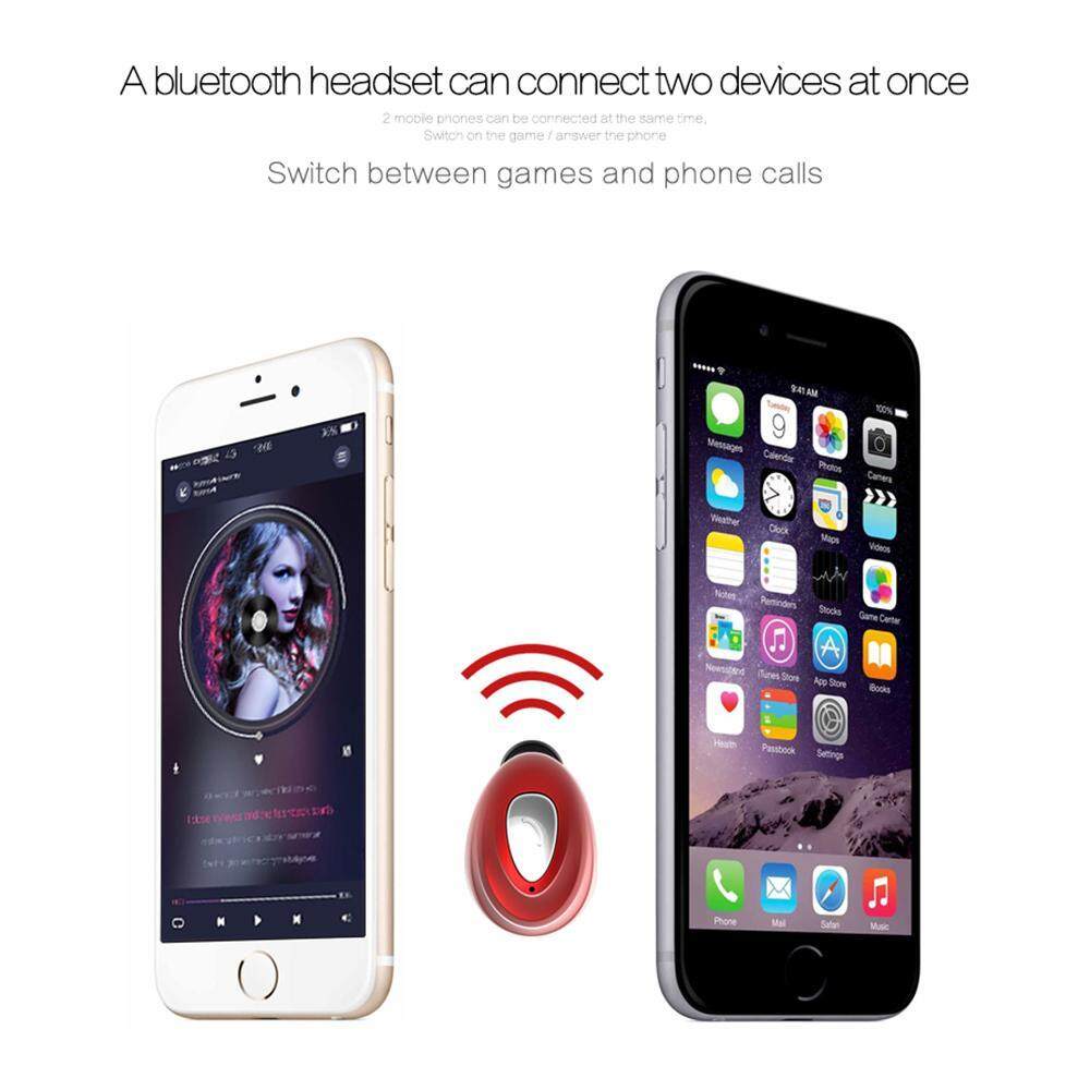 1pcs K1 Mini Invisible Earphone Quality Wireless Head Phone Bluetooth 4.1 Earbud Noise Canceling Headset. 