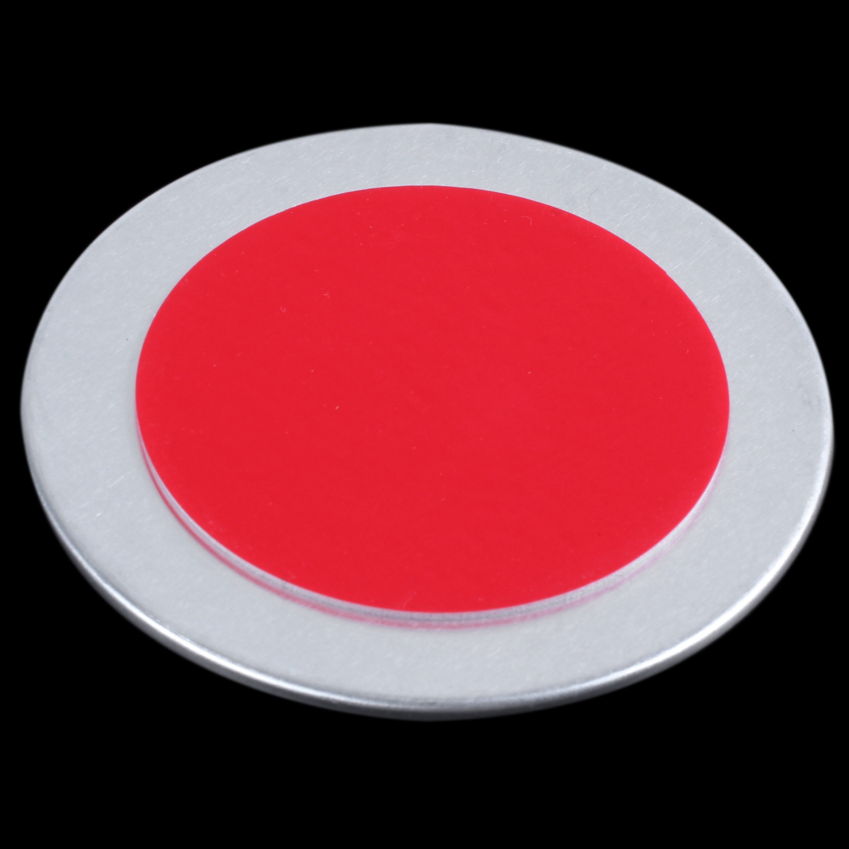 QUANBU 4X Silver Tone 3 inch Round Convex Rear View Blind Spot Mirror for Car Auto. 