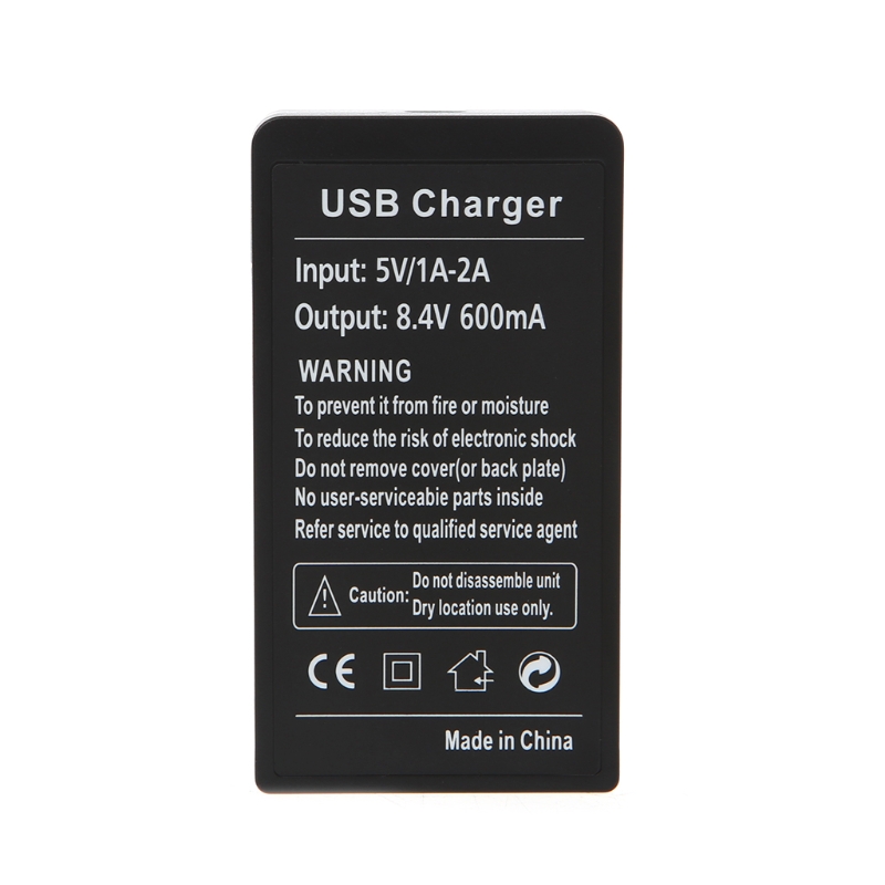 Battery Charger for nikon EN-EL14 Coolpix P7000 P7100 D3100 D3200 D5100 D5200. 