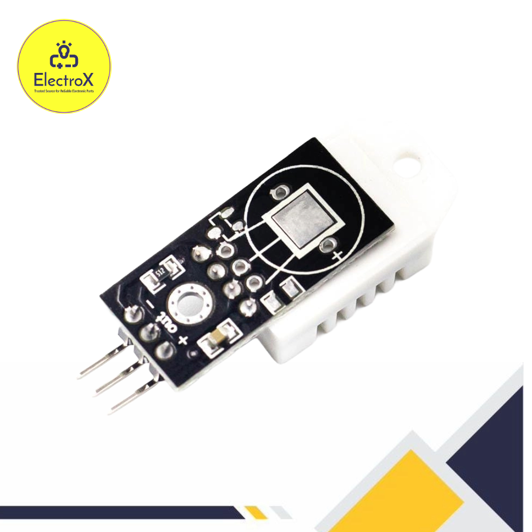 DHT22 Digital Temperature and Humidity Sensor Module with Cable for Arduino, Raspberry Pi, ESP32. 