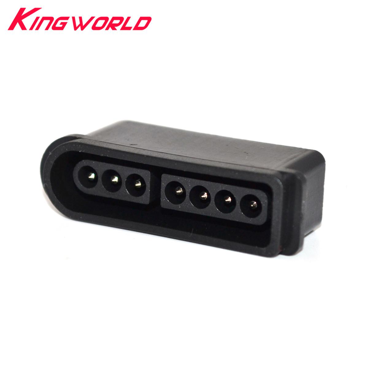 High quality 180 Degree 7 Pin Female Connector Socket Slot for SNES Game Console Controller