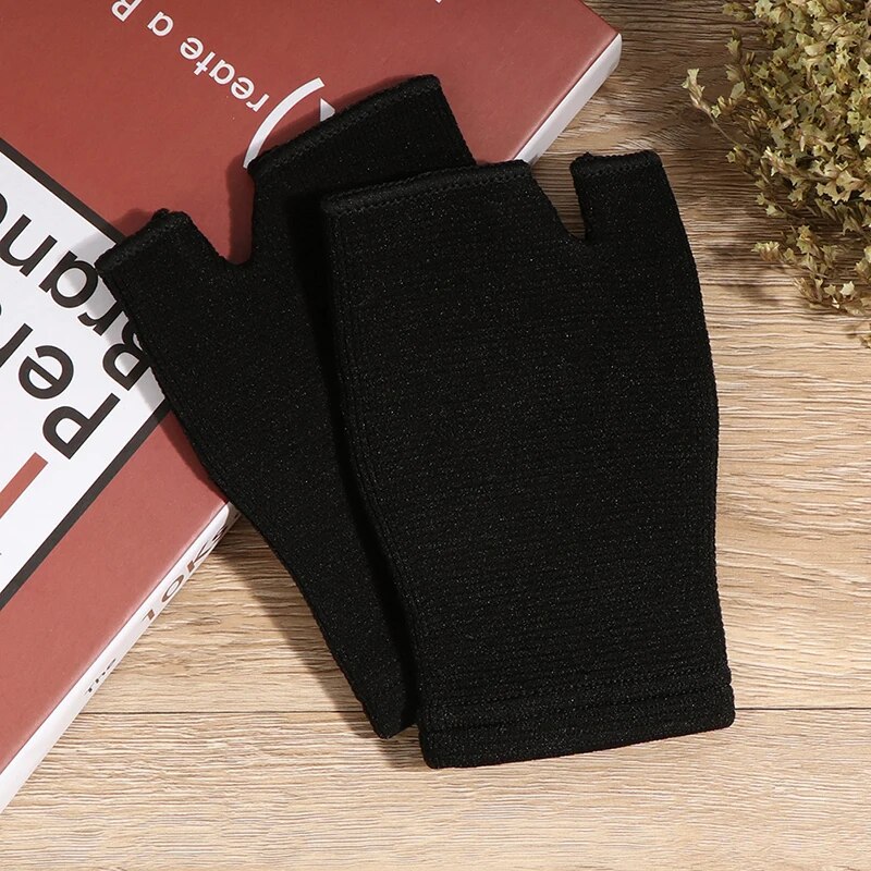 1 Pair Compression Arthritis Gloves Wrist Support Joint Pain Relief Hand Brace Women Men Therapy Wristband