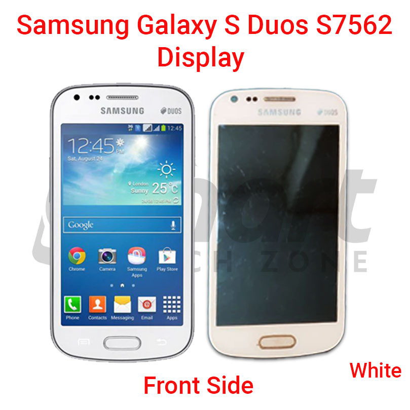 LCD Screen Display With Frame for Samsung Galaxy S Duos S7562/ S Duos 2 S7582 Collected from Used Phone. 