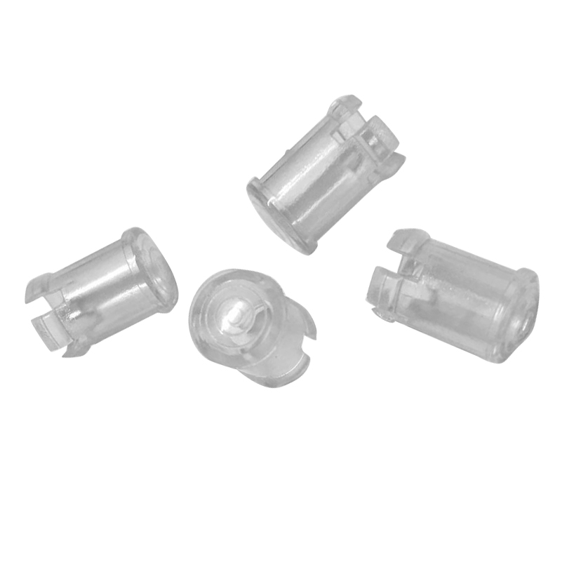 100Pcs 5mm Led Light Emitting Diode Lampshade Light Guide Column Light Cap Protective Cover Led Transparent Lamp Cap. 
