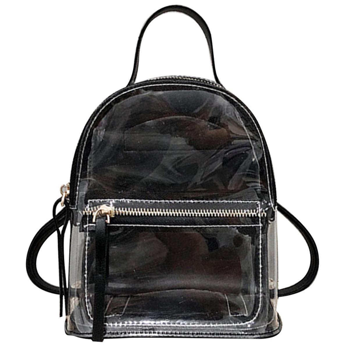 Transparent shop school bag