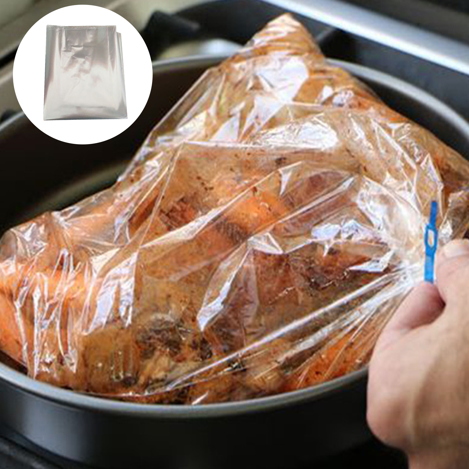 Microwave Oven Bag Food Grade Multipurpose Roast Packaging Bag. 
