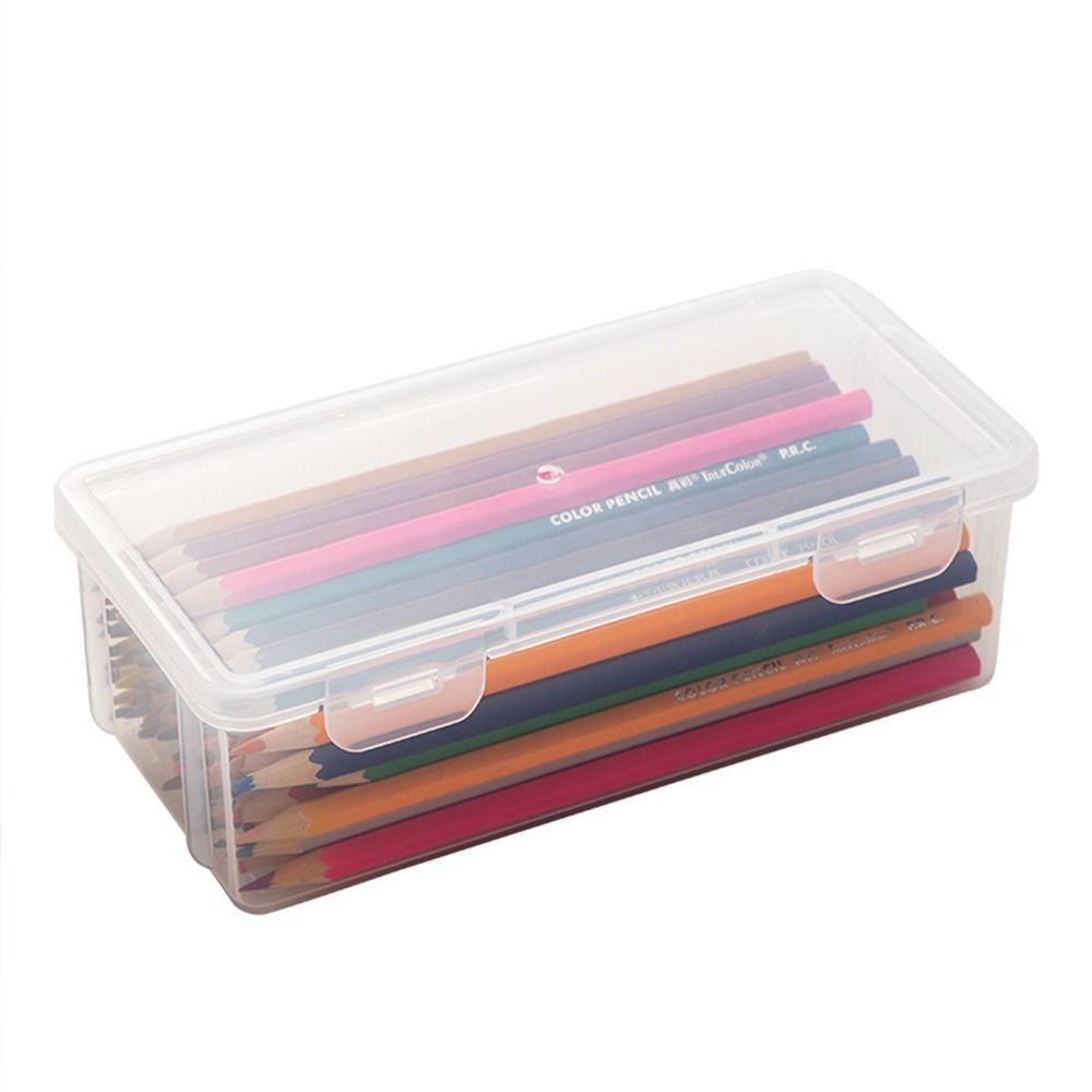 High Quality Large Capacity Desktop Organizer Storage Box Mark Pen Box Pencil Case Stationery Case